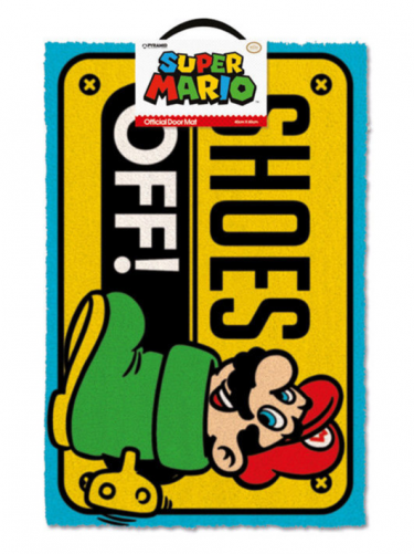 Rohožka Mario - Shoes Off!