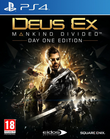 Deus Ex: Mankind Divided - Day One Edition BAZAR (PS4)