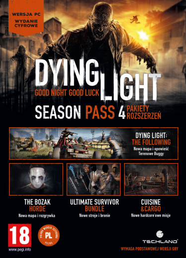 Dying Light : Season Pass (PC) Klíč Steam (DIGITAL)
