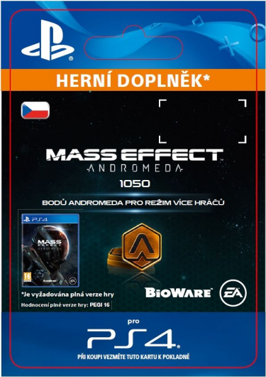 Mass Effect: Andromeda - 1050 Points (PS4 DIGITAL) (PS4)