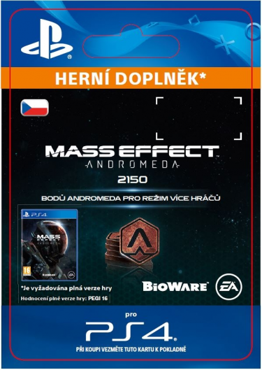 Mass Effect: Andromeda - 2150 Points (PS4 DIGITAL) (PS4)