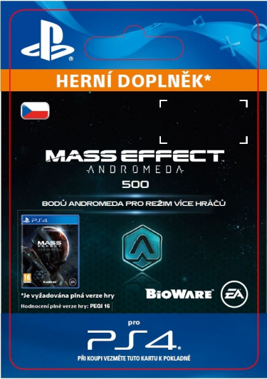 Mass Effect: Andromeda - 500 Points (PS4 DIGITAL) (PS4)