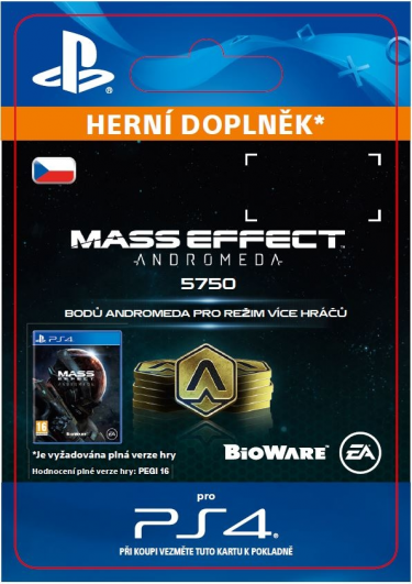 Mass Effect: Andromeda - 5750 Points (PS4 DIGITAL) (PS4)