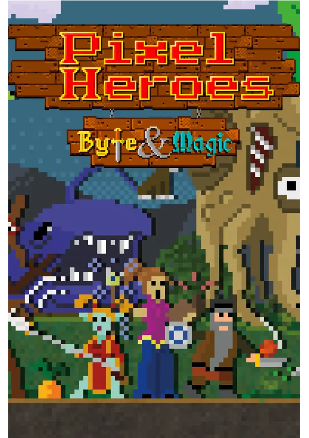 Pixel Heroes: Byte & Magic (PC) Klíč Steam (PC)