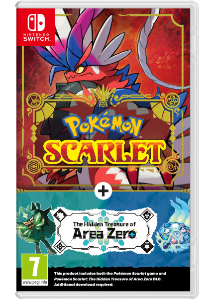 Pokémon Scarlet + Area Zero DLC (SWITCH)