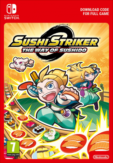 Sushi Striker: The Way of Sushido (Switch DIGITAL) (SWITCH)