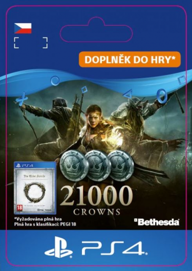 The Elder Scrolls® Online: 21000 Crowns (PS4 DIGITAL) (PS4)