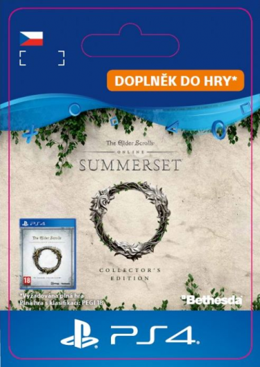 The Elder Scrolls® Online: Summerset™ Collector's edition upgrade (PS4)