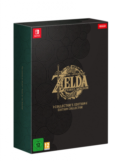 The Legend of Zelda: Tears of the Kingdom - Collector's Edition (poškozený obal) (SWITCH)