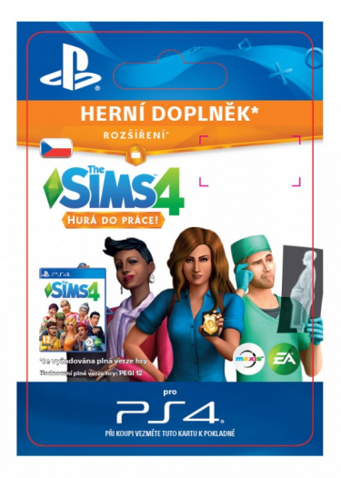 The Sims 4 Get to Work (PS4 DIGITAL) (PS4)