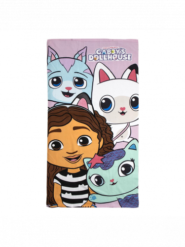 Ručník Gabby’s Dollhouse - Friends