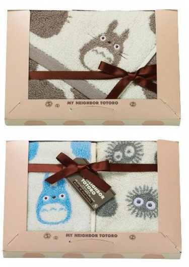 Ručník Ghibli - dárková sada (3ks) (My Neighbor Totoro)