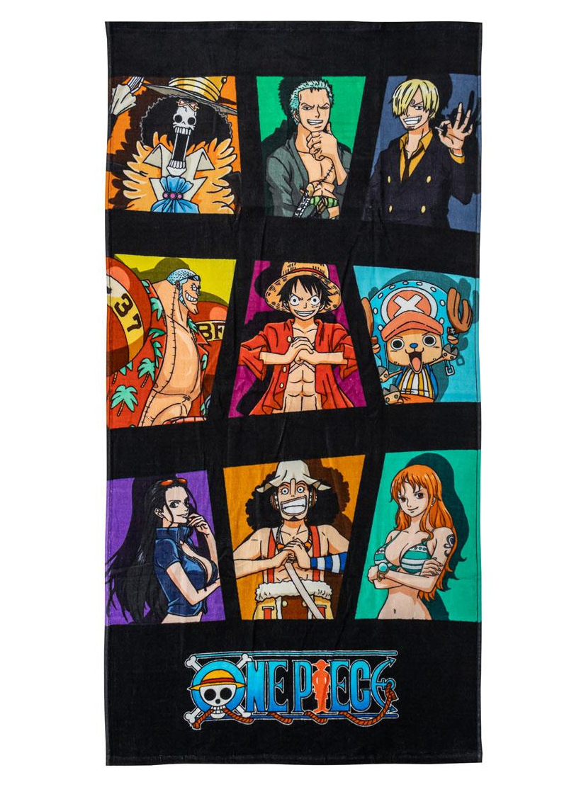 Cerdá Ručník One Piece - Straw Hat Crew Premium