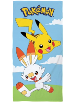 Ručník Pokémon - Pikachu and Scorbunny