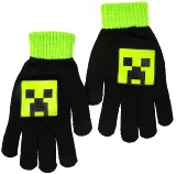 Rukavice dětské Minecraft - Creeper