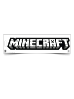 Samolepka - Minecraft logo