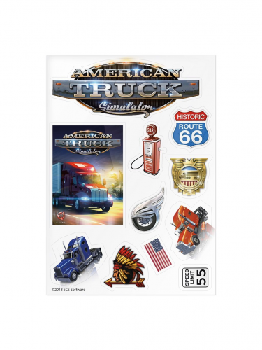Samolepky American Truck Simulator