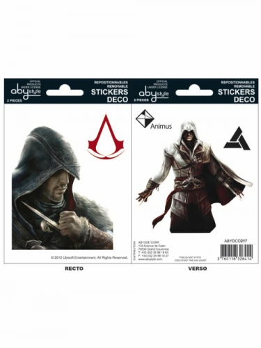 Samolepky Assassins Creed - Ezio & Altair