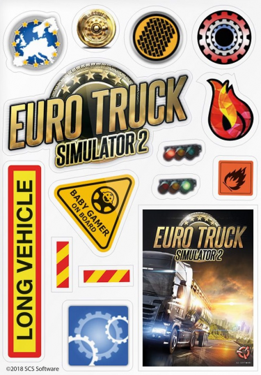 Samolepky Euro Truck Simulator