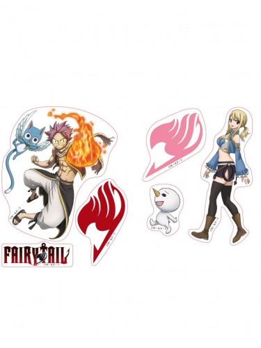 Samolepky Fairy Tail - Natsu & Lucy