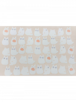 Samolepící bloček Ghibli - Small Totoro (My Neighbor Totoro)