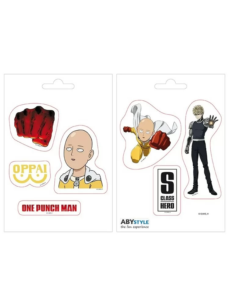 ABYstyle Samolepky One Punch Man - Saitama and Icons
