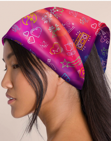 Šátek Just Dance - Red Headwear