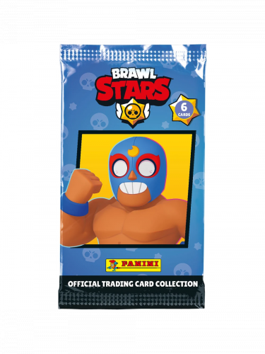 Sběratelské karty Brawl Stars - balíček (6 karet)
