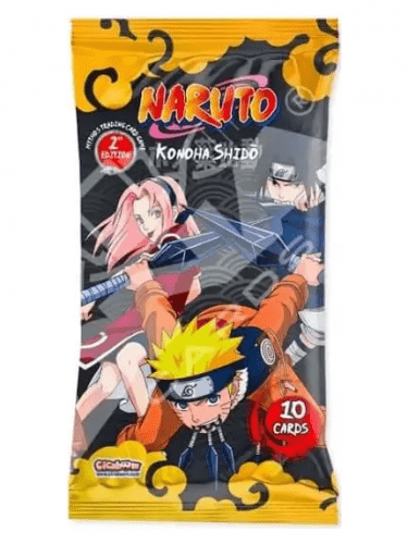 Karetní hra Naruto Mythos TCG - First set Booster (2nd Edition) (10 karet)