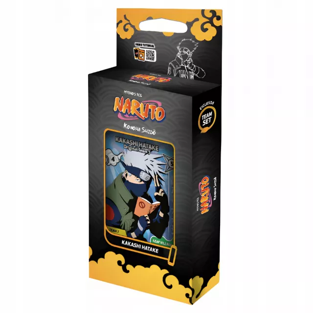 Karetní hra Naruto Mythos TCG: Team Set 2nd Edition - Kakashi Hatake - Sběratelská karetní hra TCG