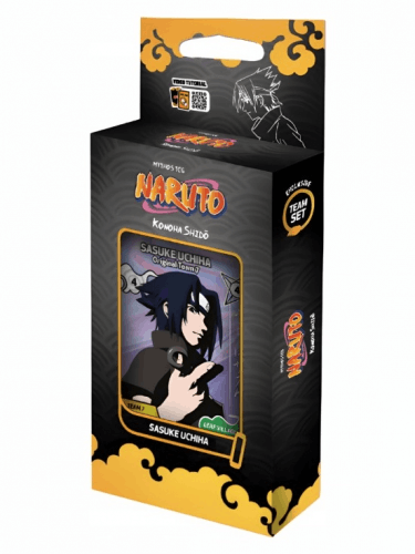 Karetní hra Naruto Mythos TCG: Team Set 2nd Edition - Sasuke Uchiha