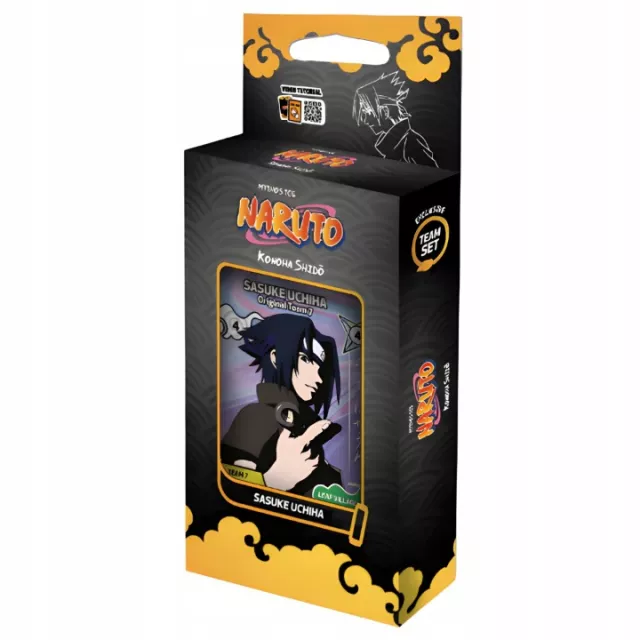 Karetní hra Naruto Mythos TCG: Team Set 2nd Edition - Sasuke Uchiha - Sběratelská karetní hra TCG