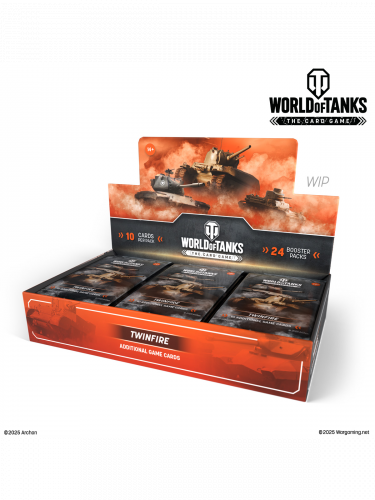 Karetní hra World of Tanks TCG: Twinfire - Booster Box (24 boosterů)
