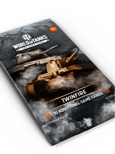 Karetní hra World of Tanks TCG: Twinfire - Booster (10 karet)