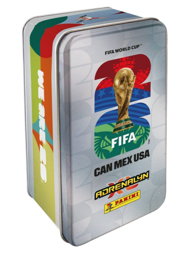 Sběratelské karty FIFA World Cup 2026 - Adrenalyn XL Tin (náhodný výběr)