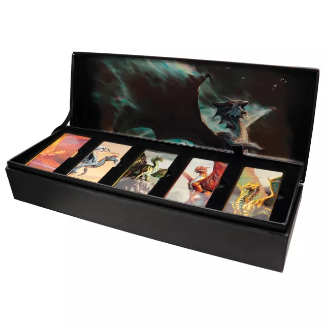 Sada ingotů Dungeons & Dragons - Metallic Dragons Set (5 ks) - Kusově limitováno