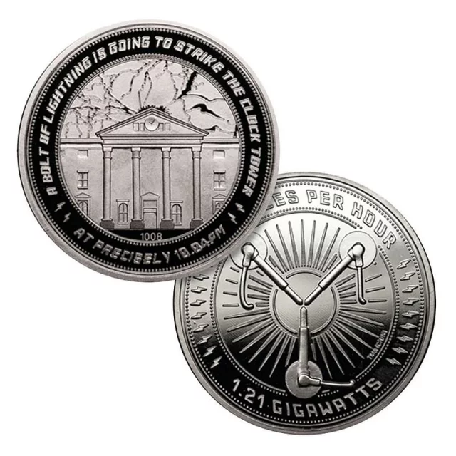 Sběratelská mince Back to the Future