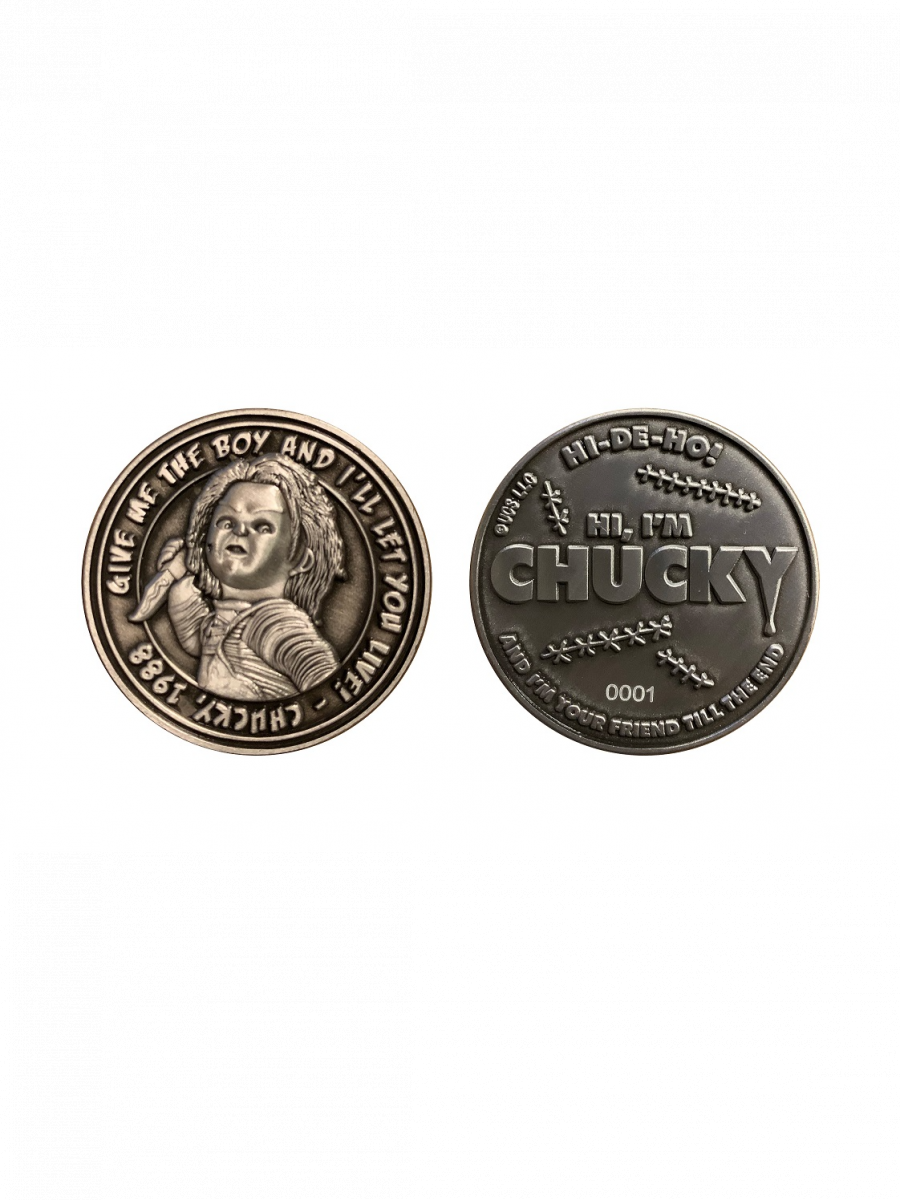 Fanattik Sběratelská mince Chucky - Hi, I'm Chucky Limited Edition