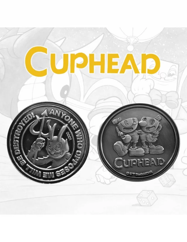 Sběratelská mince Cuphead