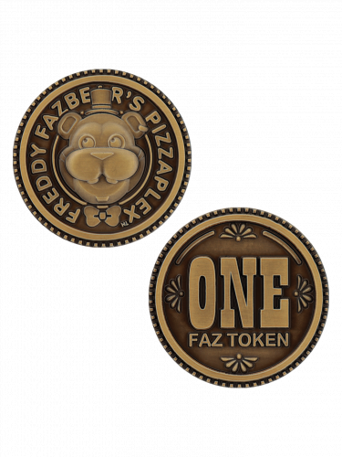 Sběratelská mince Five Nights at Freddy's - One Faz Token Coin