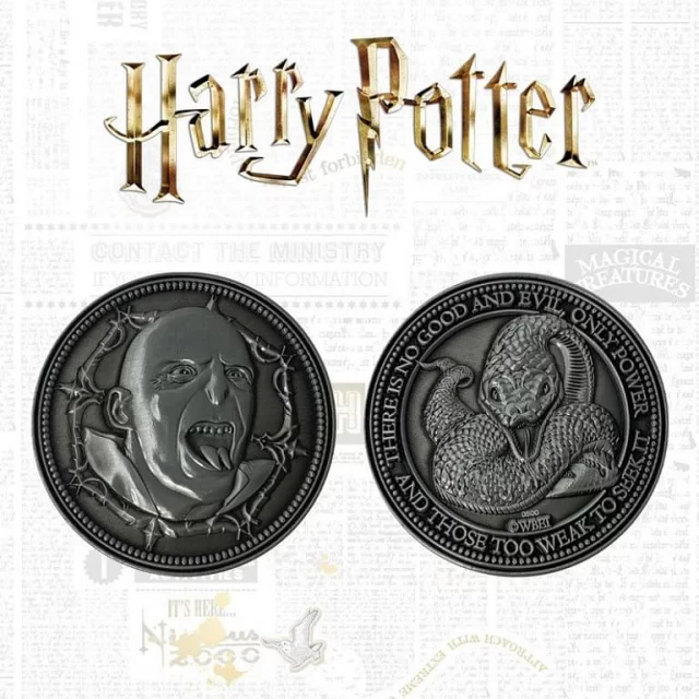 Sběratelská mince Harry Potter - Voldemort