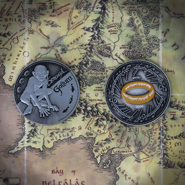 Lord of the Rings Collectable Coin Gollum Limited Edition.