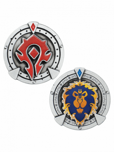 Sběratelská mince World of Warcraft - Alliance & Horde