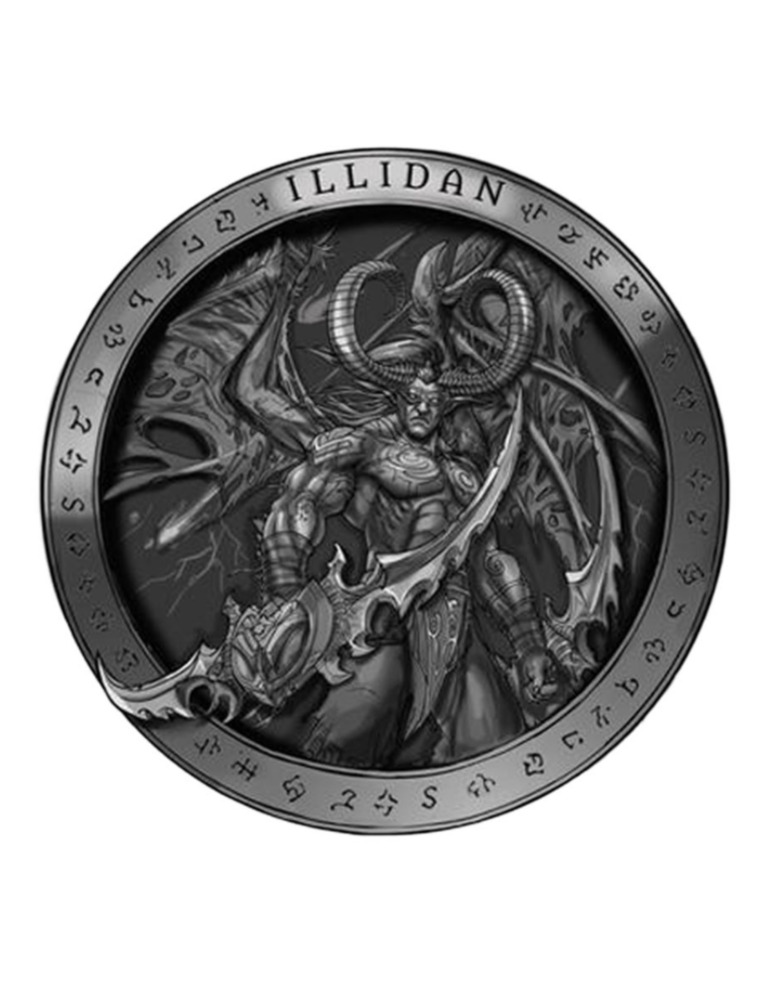 Light in the Attic records Sběratelská mince World of Warcraft - Illidan Commemorative Bronze Medal