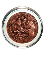 Sběratelská mince World of Warcraft - The Lich King Commemorative Bronze Medal