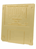 Sběratelská replika Doom - Commemorative Floppy Disk Limited Edition