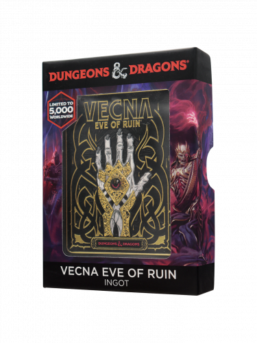 Sběratelská plaketka Dungeons & Dragons - Vecna Eve of Ruin Ingot