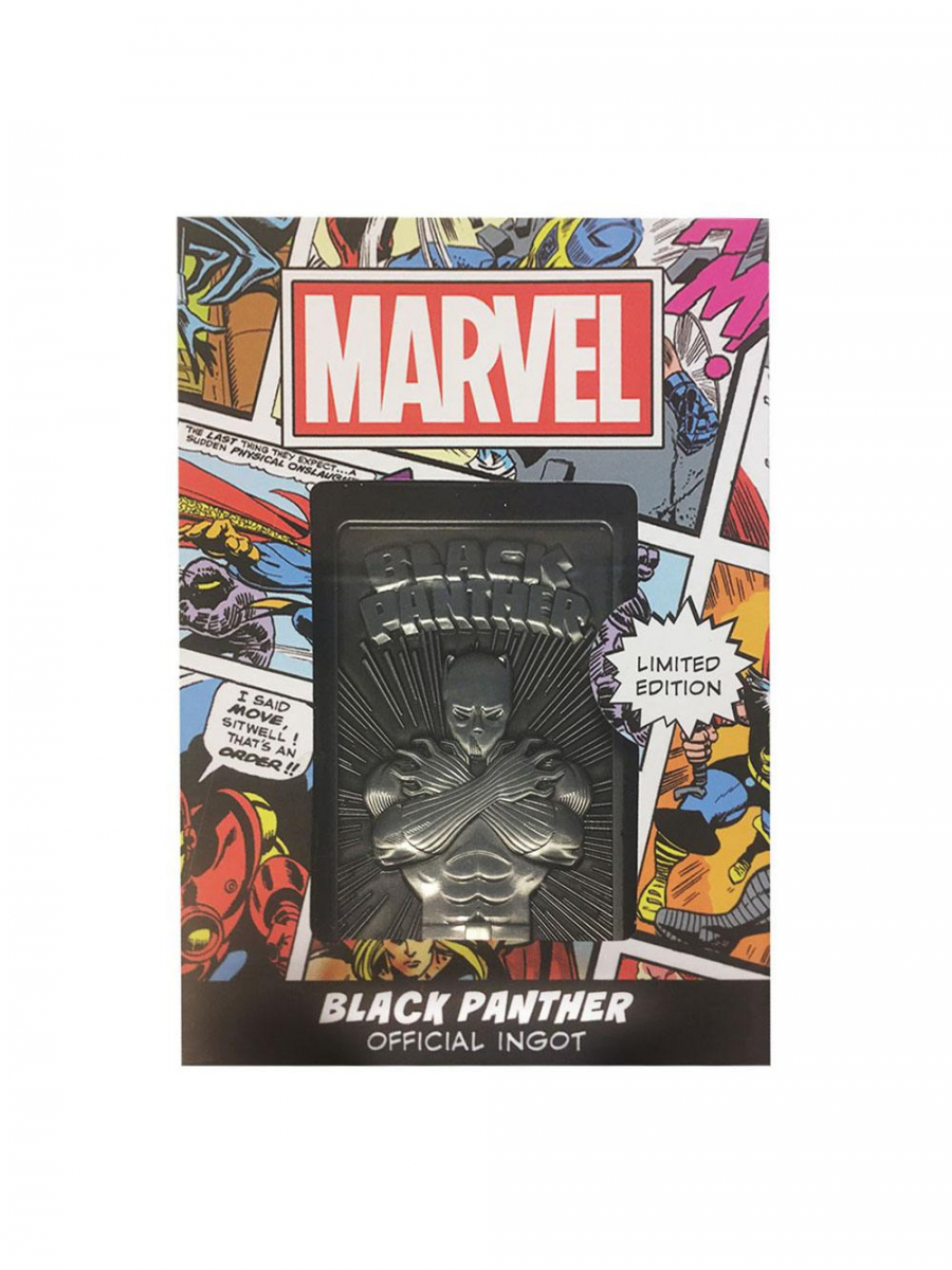 Fanattik Sběratelská plaketka Marvel - Black Panther