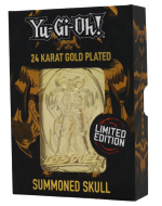 Sběratelská plaketka Yu-Gi-Oh! - Summoned Skull (pozlacená)