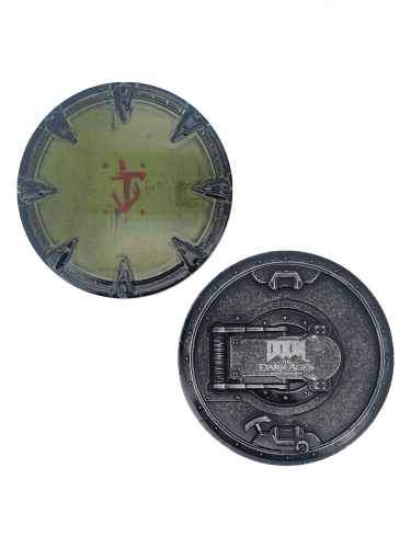 Sběratelský medailon Doom: The Dark Ages - Saw Shield